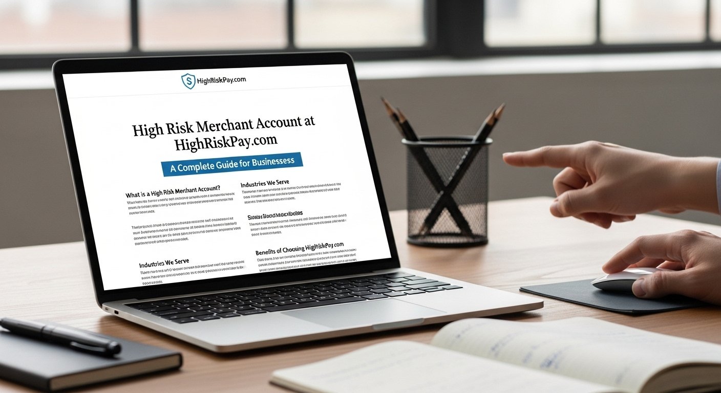 High Risk Merchant Account at HighRiskPay.com – Complete Guide for Businesses